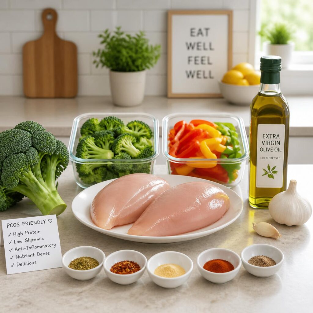 pcos dinner ideas ingredients for easy 30 minute low carb meals