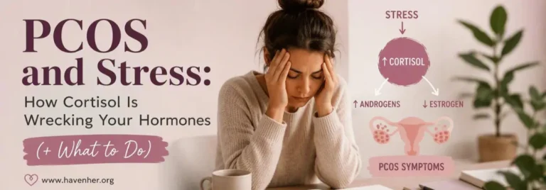 PCOS and stress how cortisol wrecks hormones and what to do for PCOS symptoms